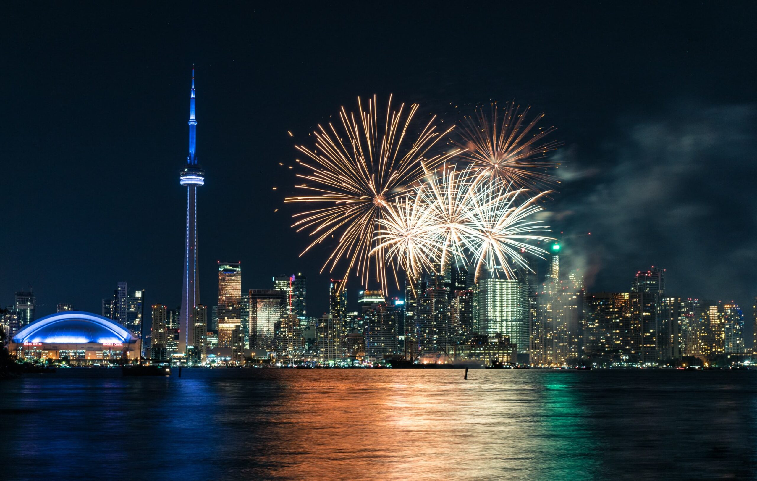 fireworks Toronto Canada