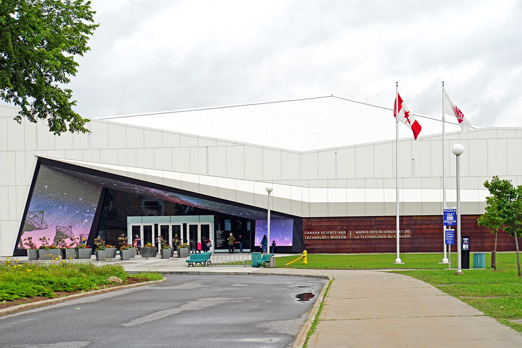 Photo of the Ingenium Canada Science and Technology Museum from the outside.