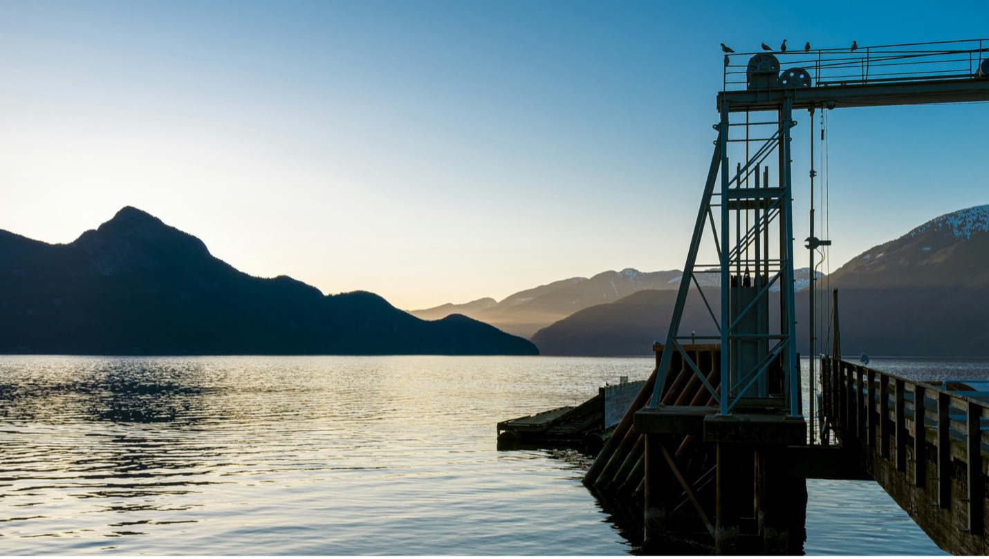 Mountains from Porteau Cove Lookout