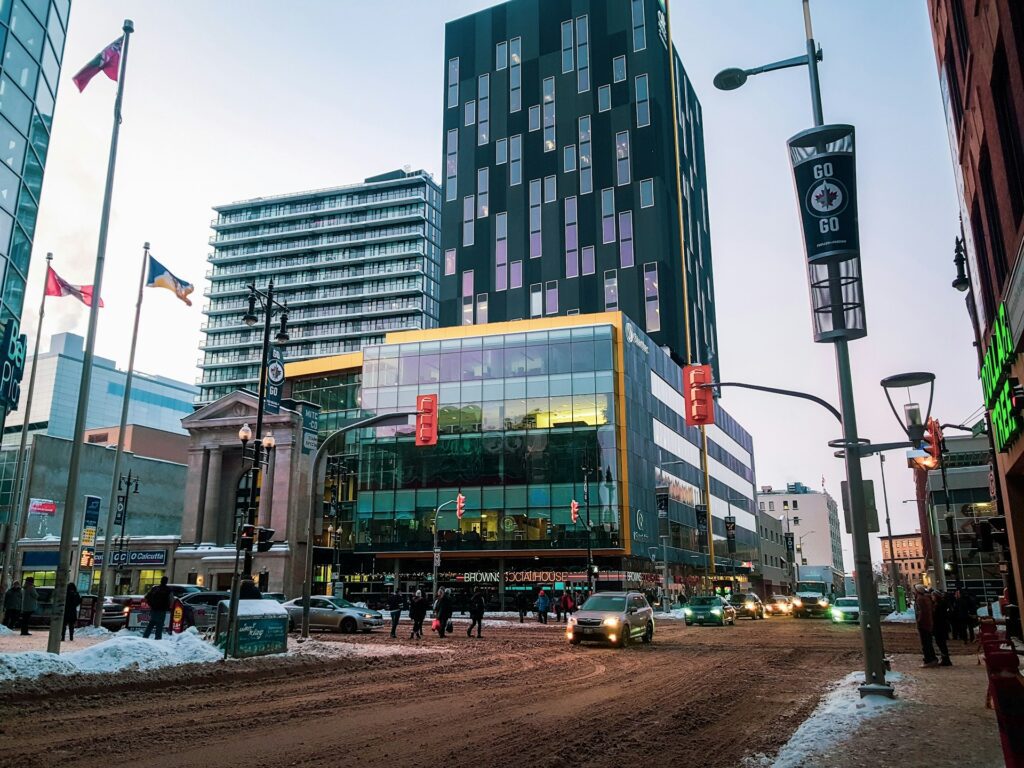 cars on road near building during daytime 